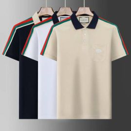 Picture of Gucci Polo Shirt Short _SKUGucciM-3XLgyx801320286